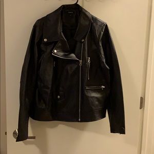 Torrid Size 3 Faux Leather Moto Jacket